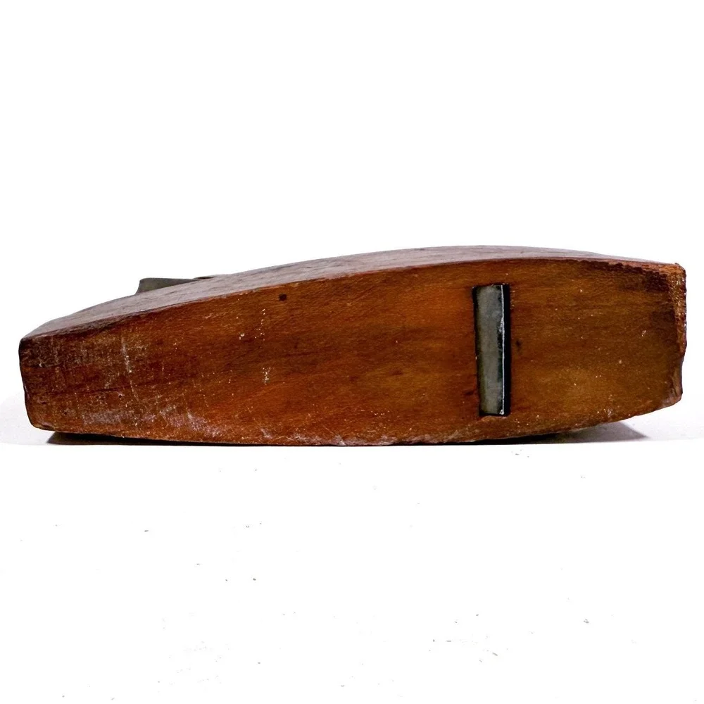 Antique Vintage Wooden Plane‎ Mathieson & Son – James River Works Steel Iron
